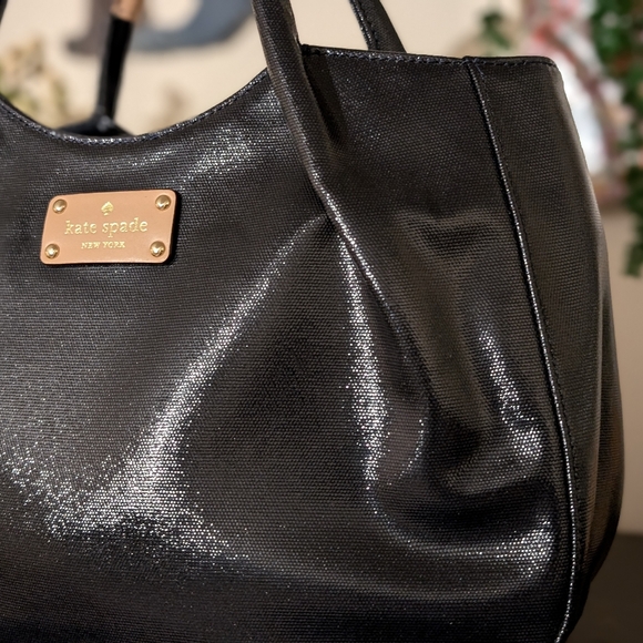 Kate Spade Blue and Tan NWOT Tote - Picture 4 of 14